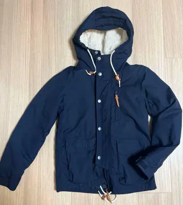 BEAUTY&YOUTH 3WAY 네이비 마운틴 후드티