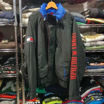 빈티지 타미힐피거 나일론 자켓 세일링 T-pablow