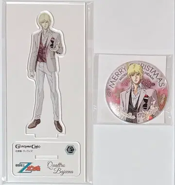 건담카페 Christmas escort 아크릴 스탠드 배지 콰트로