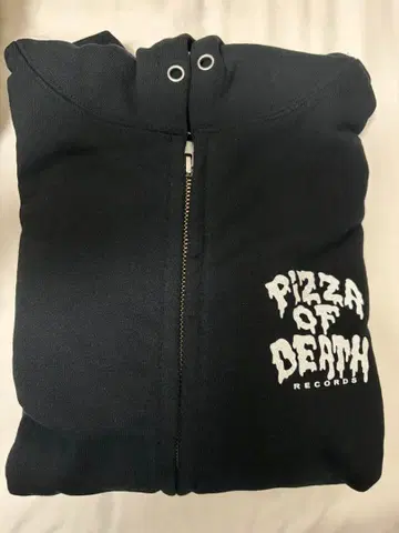 Pizza of Death Records 집업 후드티 S