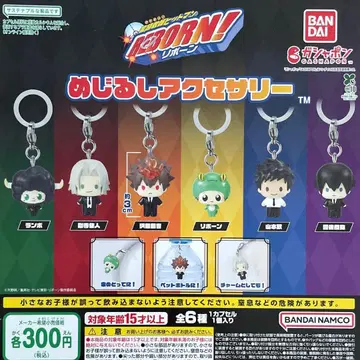 가정교사 히트맨 리본 메지루시 액세서리 전 6종 컴플리트