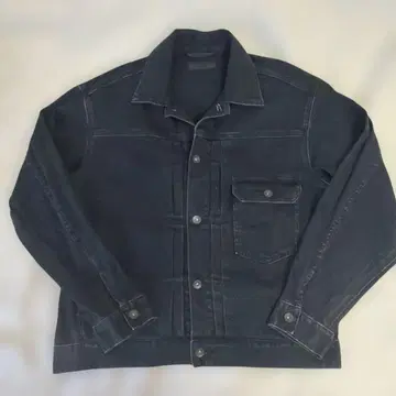 [ UNIQLO ] 블랙 데님 자켓 [ M 사이즈 ]