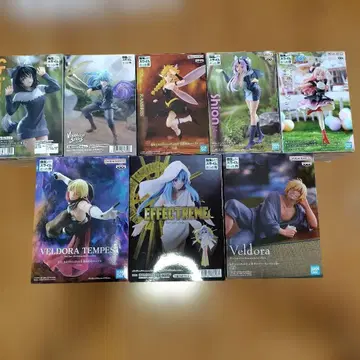 전생했더니 슬라임이었던 건에 대하여 피규어 세트입니다.