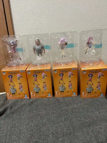 제일복권 원피스 유년기 미니 피규어 4체 세트