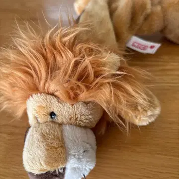 NICI 라이온 봉제 인형 지퍼 포함