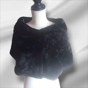 이토킨 블랙 숄 케이프