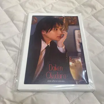 오쿠다이라 다이켄 2026 달력 시부야 이벤트 한정판 사인 없음