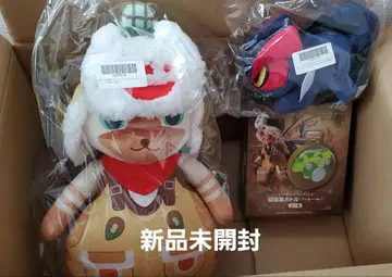 몬스터 헌터 아이루 봉제 인형 회복약 보틀 나르가 쿠르가 에코백