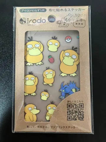 코닥&골덕 천 스티커 irodo [포켓몬스터] 포케모-