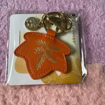 Starbucks 단풍 키링