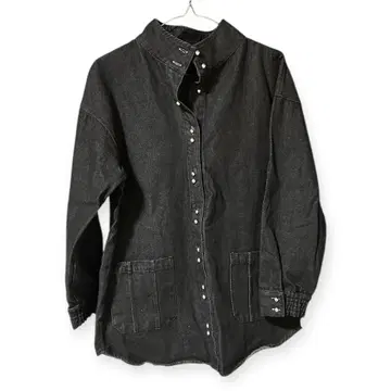 다크 그레이 데님 자켓