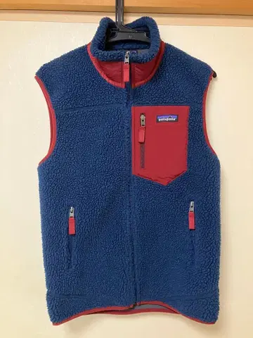 Patagonia 레트로x 베스트 XS 네이비/레드