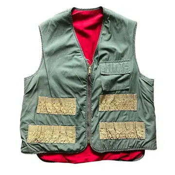 50s 60s USA WARMSTER 헌팅 베스트 리버서블