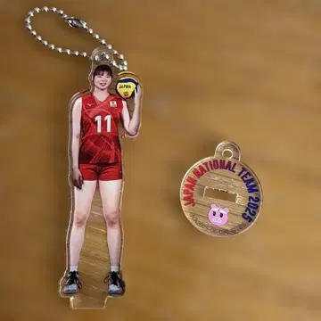 야마다 니치카 아크릴 스탠드 키링 일본 대표 네이션스 리그