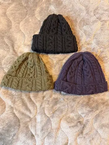 HIGHLAND 2000 니트 모자 3색 세트