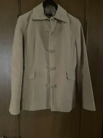 KUMIKYOKU 베이지 테일러드 자켓