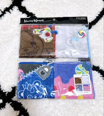 해피 쿠마 미니 타월 세트 USJ 유니버셜 할로윈