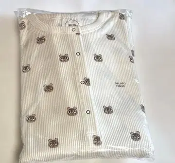 gelato pique 동물의 숲 츠부마메 패턴 드레스 룸웨어