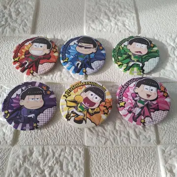 오소마츠 6쌍둥이 캔뱃지 도쿄 코믹콘 2018