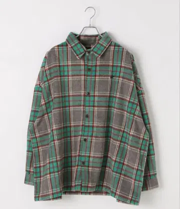 샤기 체크 셔츠 LEPSIM 렙심 상의 셔츠