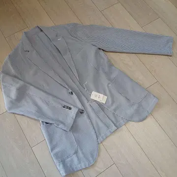 [ 미사용 새상품 택 포함 ] 컴시즘 스트라이프 자켓 commecaism