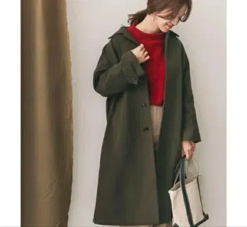 어반 리서치 도어스 울 발마칸 코트 카키 프리