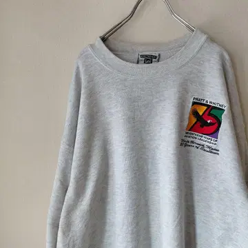 LEE 맨투맨 그레이 화이트