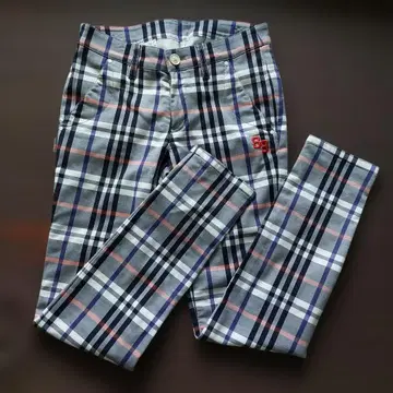 PEARL GATES 체크 무늬 팬츠