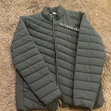 TaylorMade 그레이 퀼팅 자켓 L