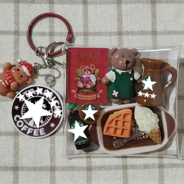 가챠 파우치 곰돌이 카페1