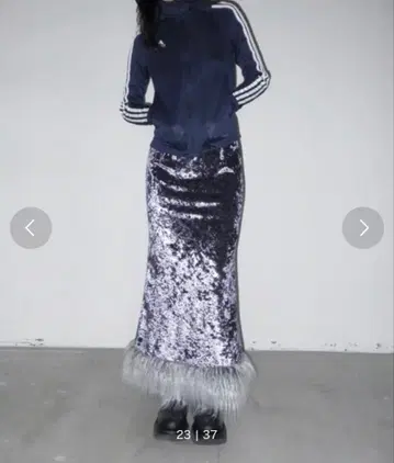 musubore 퍼 롱 스커트