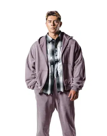 Lyft OVERSIZE VINTAGE ZIP-UP HOODIE M