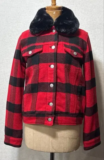 Gap 선명한 체크 블루종 XXS 새상품급