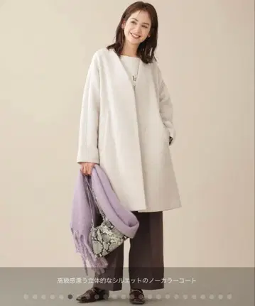 MANTECO 노카라 코트 /nano universe