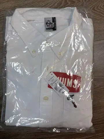 CHUMS OX 셔츠 화이트 XL
