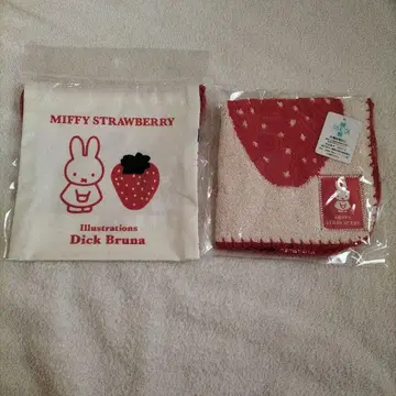 미피 딸기 프티 타월 복조리 2종 세트