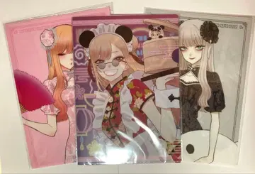 [ 익명 배송 ] 그 비스크 돌은 사랑을 한다 중화반점 클리어 파일 3종