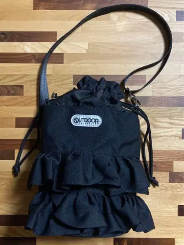 프릭스스토어 x 아웃도어 프릴 숄더백 블랙 경량