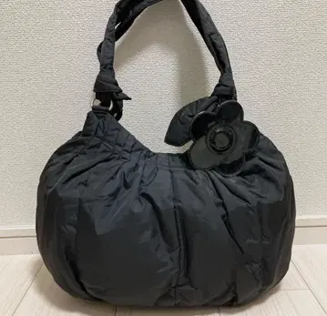 MARY QUANT LONDON 마리콴트 토트백 나일론 꽃무늬