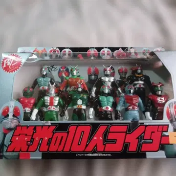 가면라이더 영광의 10인 라이더 소프트 비닐 세트