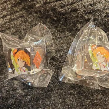 나침반 아크릴 큐브 치이짱 2개 세트