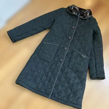 라벤햄 퀼팅 코트 안감 보아 S M 36 새상품 여성용