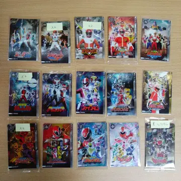 이타쟈가 슈퍼전대 히어로 50주년 기념 카드 컬렉션 20장 16종