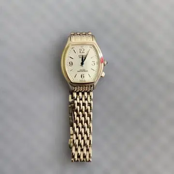 Citizen EXCEED 아날로그 쿼츠 손목시계 골드 작동 확인 완료
