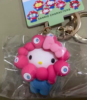 산리오 미야쿠미야쿠 변신 키티 키링 오사카 만박