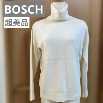 1~2회 착용의 컨디션 최상 BOSCH 아이보리 터틀넥 니트 긴팔