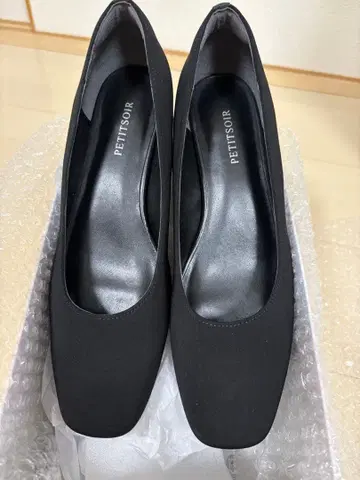 PETITSOIR 블랙 펌프스 M, 3E