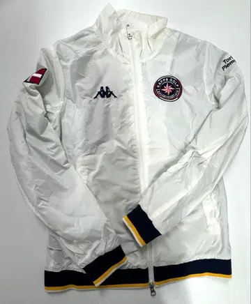 Kappa 화이트 집업 자켓 L 사이즈