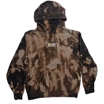 VANS 블리치 가공 후드티 M