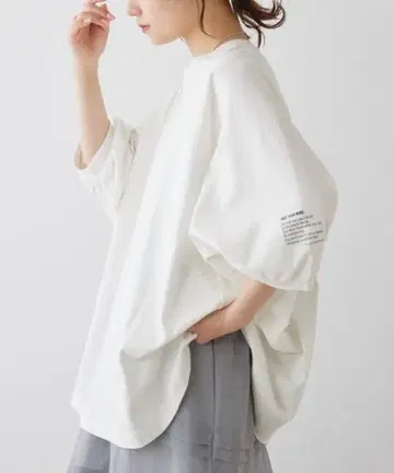 퓨어세신 돌먼 슬리브 티셔츠